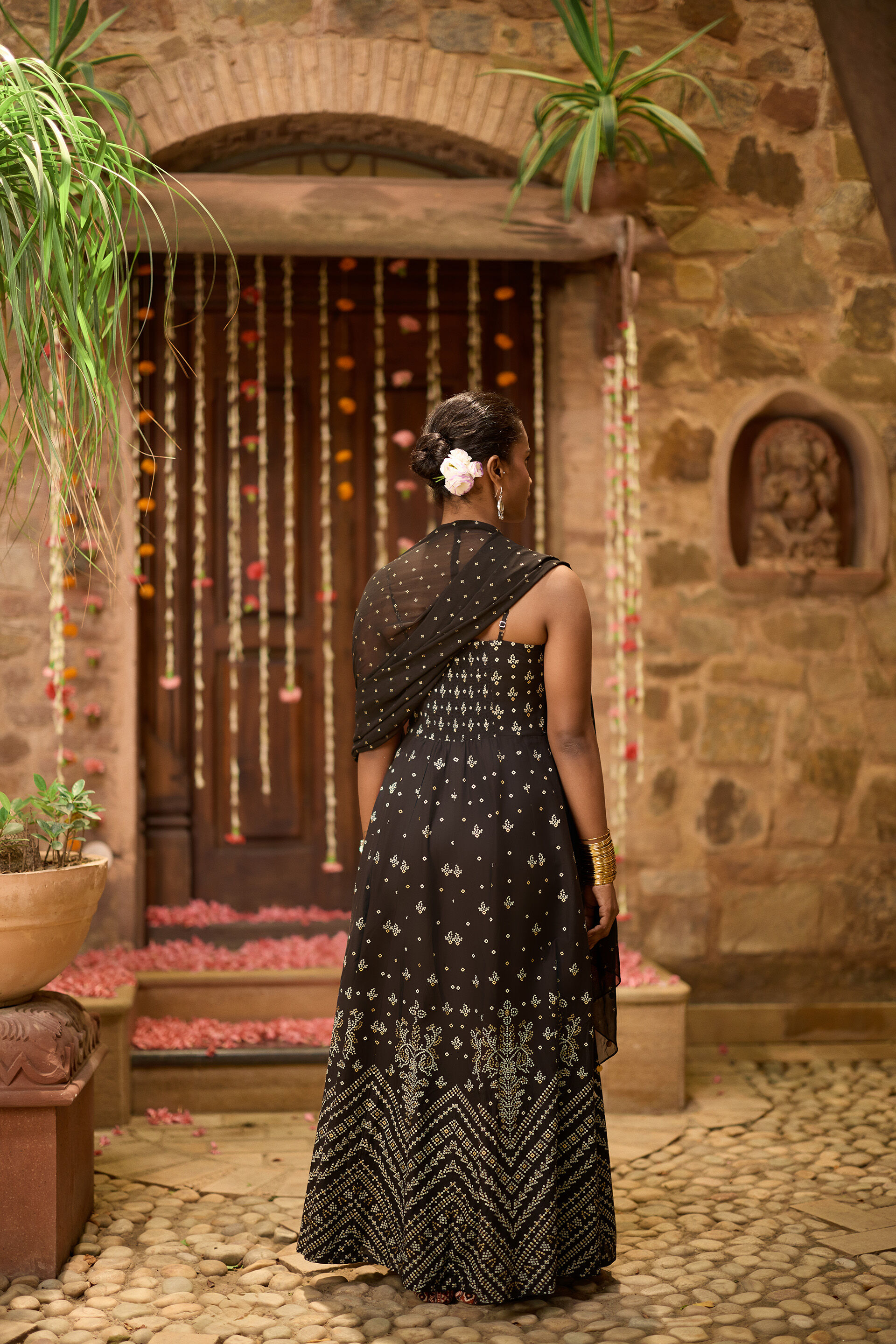 Noor Maxi Set, Black, image 3